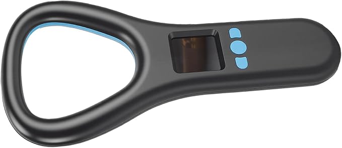 Pet Microchip Scanner, FDX B EMID Portable Microchip ID Reader, 500 Records Data Storage, Compatible with Dogs, Cats, Various Animals