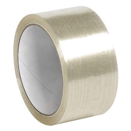 ABC Carton Sealing Tape 1,89 Inches Wide x 218.72 yd Length. 36 Rolls of Clear Moving Tape for Boxes. Box Tape for Moving, Packing, Shipping, and Mailing. 1.75 mil Thick Acrylic Shipping Tape Rolls