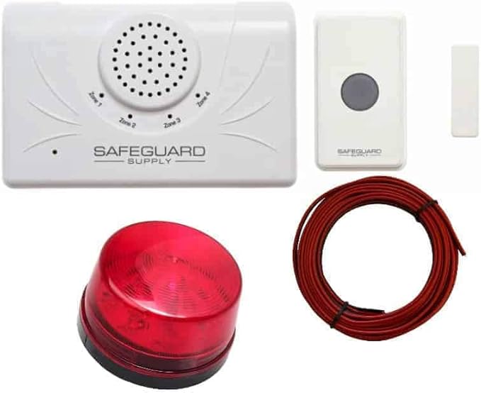 Safeguard Supply Warehouse Doorbell WDK ERA STROBE- Commercial Wireless