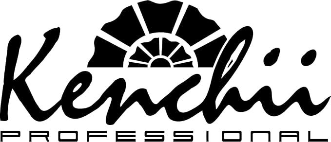 Kenchii Love Left Handed Dog Grooming Scissors, 7 Inch Straight Shears, Dog Scissors for Grooming, Professional Pet Grooming Scissors, Ergonomic & Comfortable