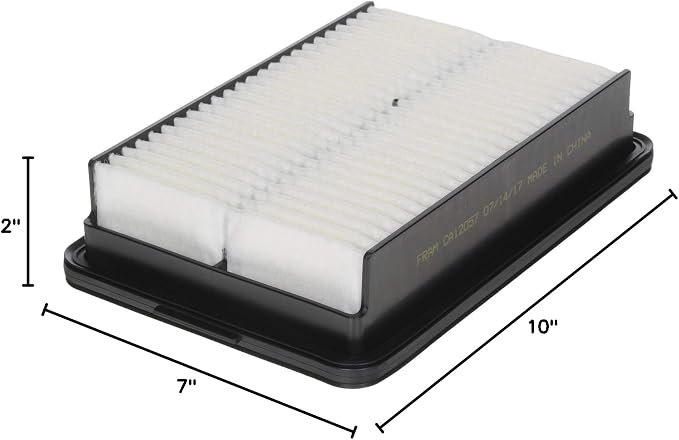 FRAM Extra Guard Rectangular Panel Engine Air Filter Replacement, Easy Install