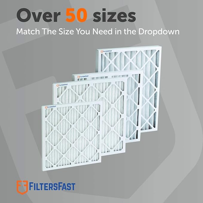 Filters Fast 12x16x1 Air Filter MERV 11, Made in the USA, Actual Size: