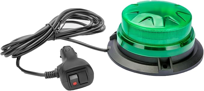Green Led Emergency Strobe Beacon Lights