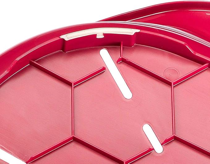 Ferplast Siesta Deluxe 2 Cat and Dog Bed, 49 x 36 x 17.5 cm, Burgundy