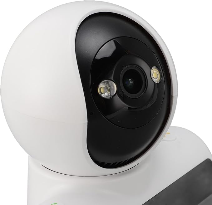 Two Way Video Calling Camera with 4.3 inch HD Screen, 1080P 2MP Indoor Home Nanny Camera, 2 Way Video Calls Pet Camera with Daily Clock