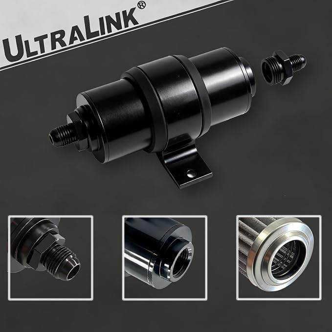 10 micron inline fuel filter