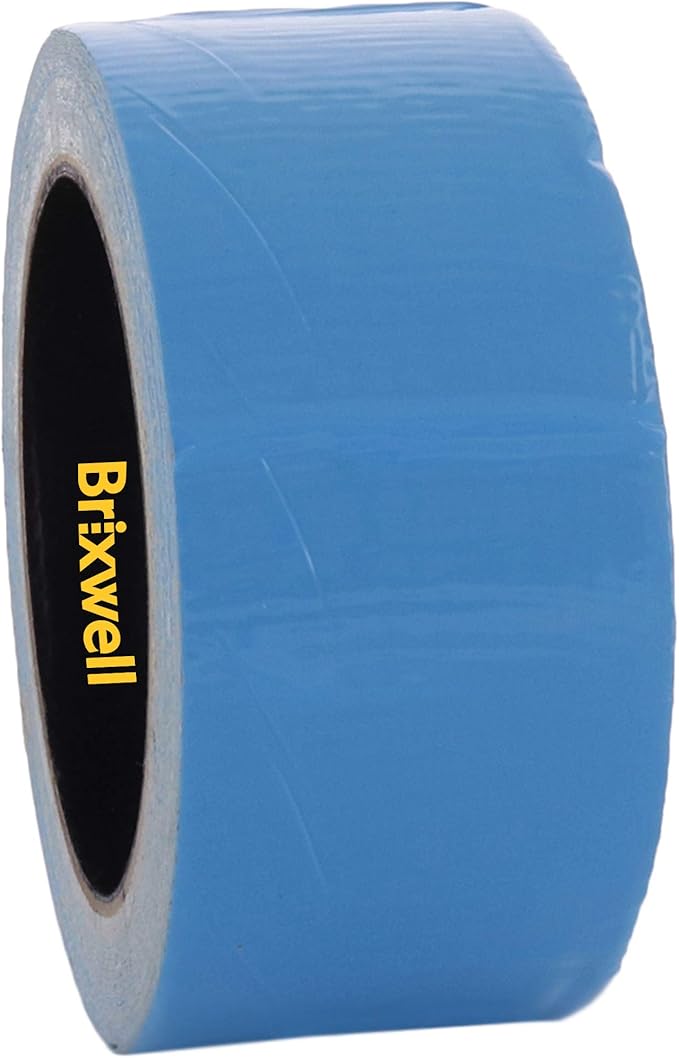 Brixwell 24 Rolls - Blue Double Coated Carpet Tape 2 Inch x 12 Yard Made in The USA