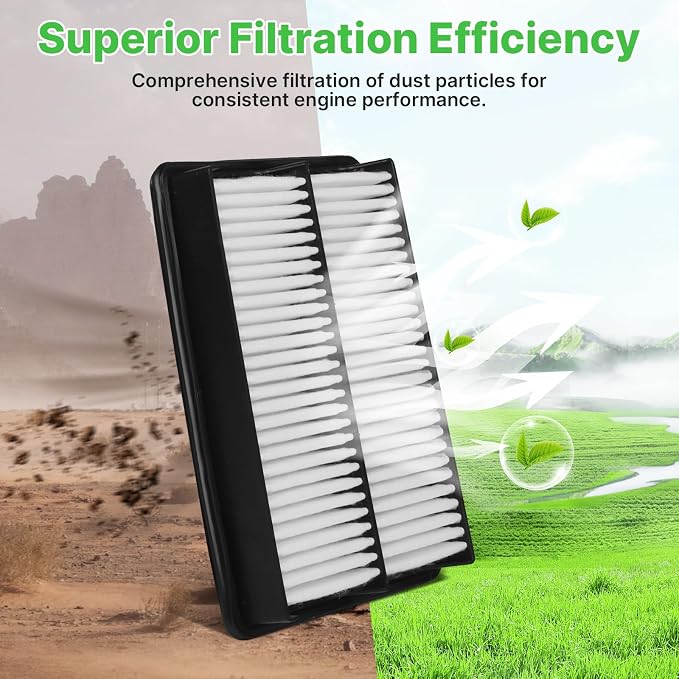 2PCS Engine Air Filter Fit for 2012-2018 Mazda 3, 2014-2025 2026 Mazda 6