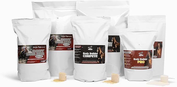 Pennwoods Body Builder Compete: Advanced Horse Weight Gain Supplement, Designed for Competition and Sale, 22lb Bag