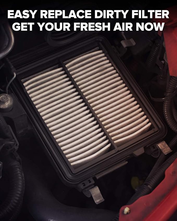 PHILTOP Engine Air Filter, Compatible