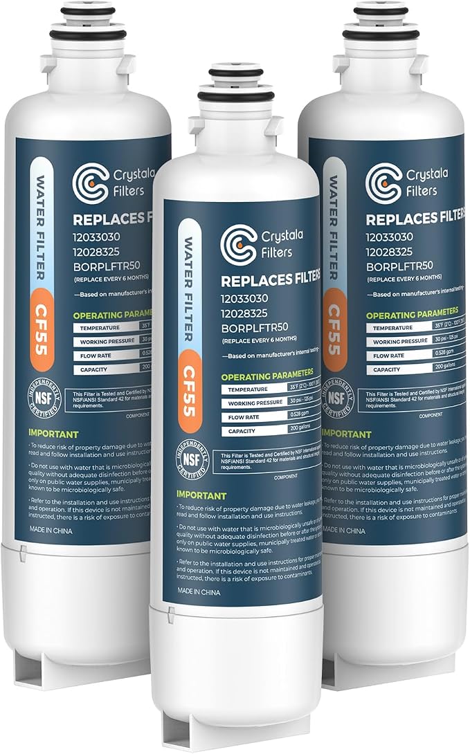 Crystala Filters BORPLFTR50 Replacement