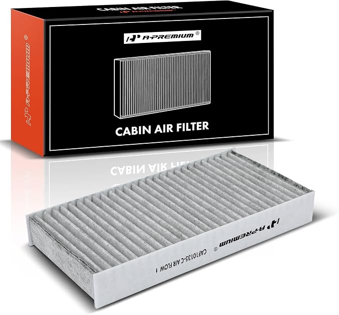 A-Premium 2-PC Cabin Air Filter w/Activated Carbon Compatible