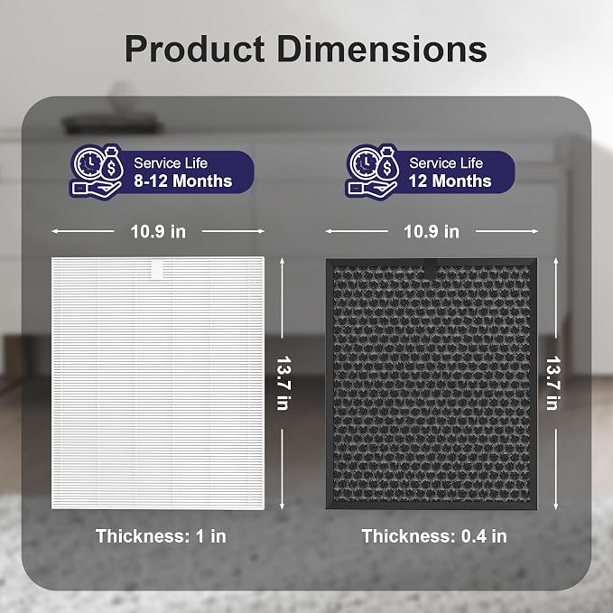 Filter Q Compatible with Winix 5510/5520 Air Purifier