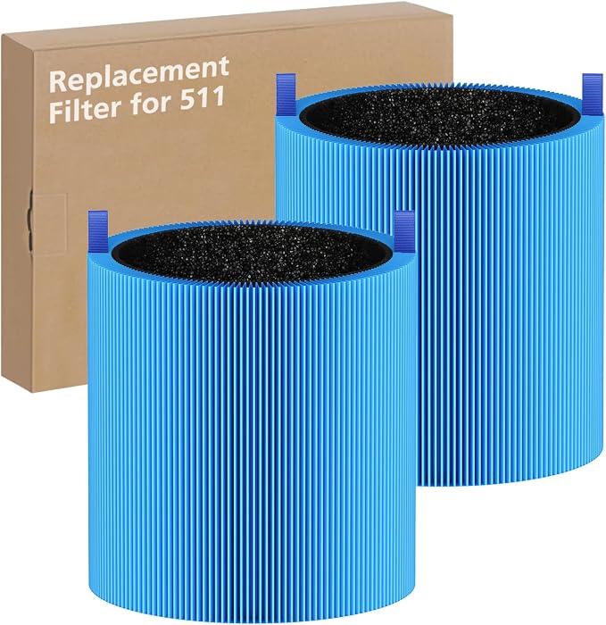 2-pack 511 A11ergenBlock Replacement Filter, Compatible