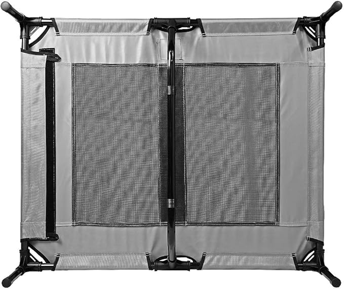 Floppy Dawg Just Chillin' Elevated Dog Bed. Cool Cot for Indoor or Outdoor Pet Use. Lightweight and Portable. Chill in Style on Raised Breathable Mesh Fabric.