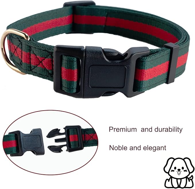 Premium Dog Collar,Safety and Durable Pet Collars,Luxury Fashion Dog Collar Gift for Large Dogs