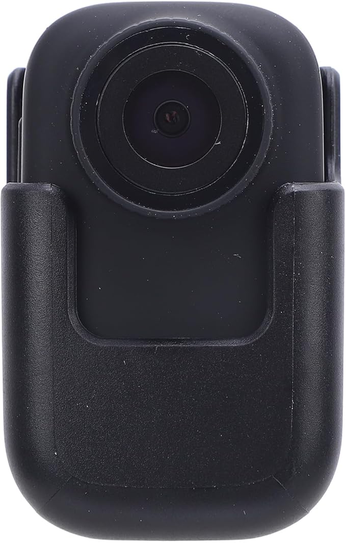 Pet Body Worn Camera, Pet Wearable Body Cam with HD Resolution and Water Design, Lightweight Action Camera for Dog Cat Outdoor Travel Adventures (Black)