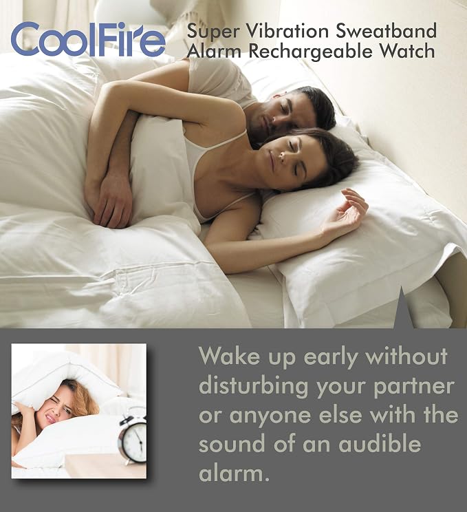 Coolfire Vibrating Alarm Clock
