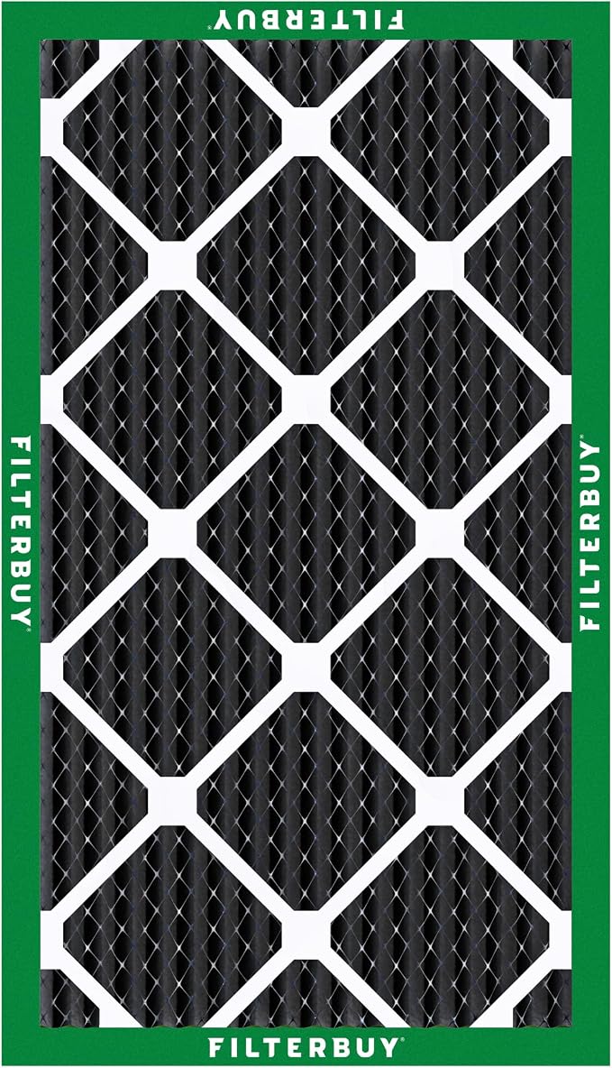 Filterbuy 14x30x1 Air Filter MERV 10 Odor & Allergy Defense