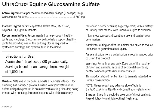 UltraCruz® Equine Glucosamine Sulfate, 10 lb
