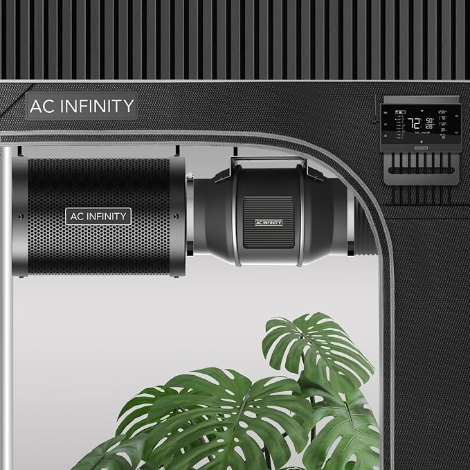 AC Infinity Air Filtration PRO Kit 4”, AI Controller
