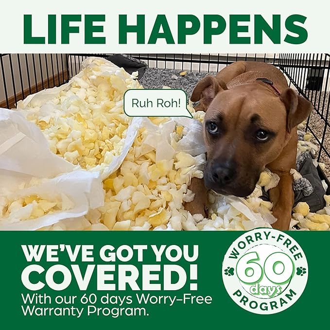 Furhaven 24" Round Pet Bed for Indoor Cats & Medium/Small Dogs, 100% Washable, For Pets Up to 35 lbs - Minky Plush & Velvet Hug Bed - Silver Gray, 24-inch