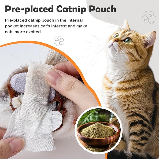 Interactive Flappy Bird Cat Toy β Sandpiper with Flapping & Chirping Sounds, Indoor Play & Exercise Toy for Cats (Does Not Fly)