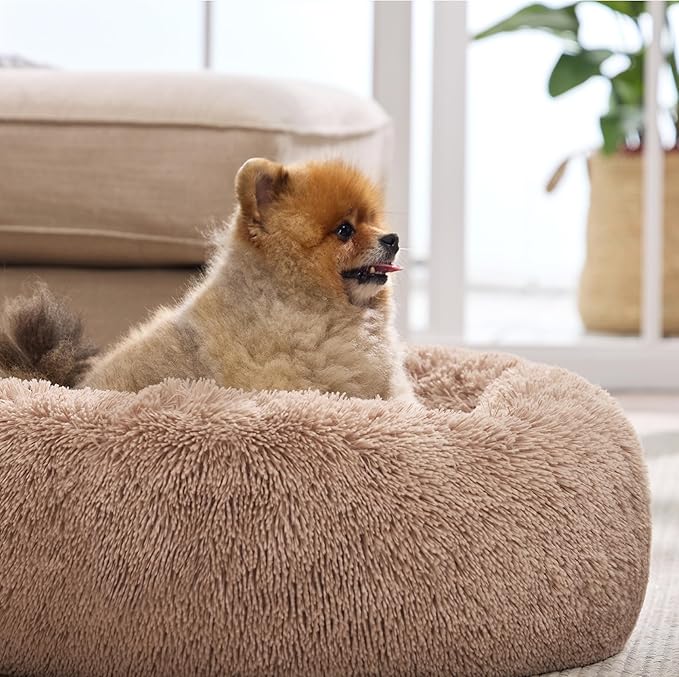 Bedsure Waterproof Dog Blankets and Calming Dog Bed for Small Dogs