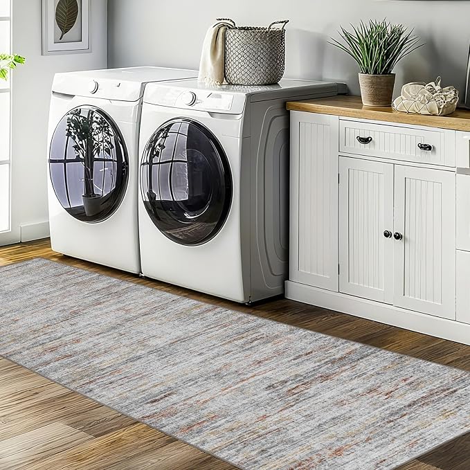 3x8 Runner Rug Non Slip Washable Rugs
