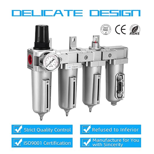 NANPU 3/4" NPT Industrial Grade 4 Stage Air Drying System