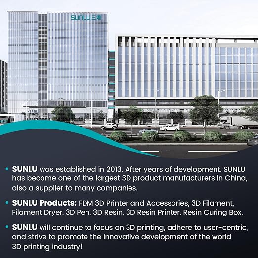 SUNLU 3D Printer Resin 2kg, Fast Curing Standard 3D Resin