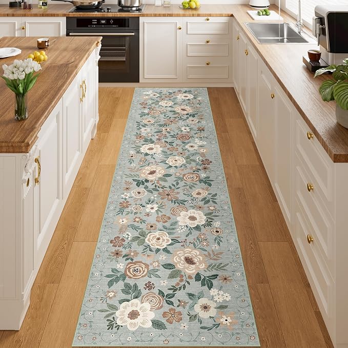 DUKINO Runner Rug, 2x10 Kitchen Runner Rug