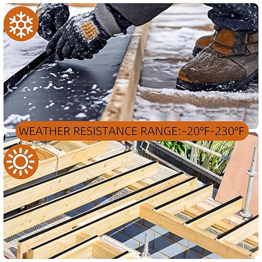 Joist Tape 3" x 50', 2pack Self-Adhesive Deck Joist Flashing Tape for Hardwood, Thermal Wood, PVC, Pressure Treated, and Composite Decking