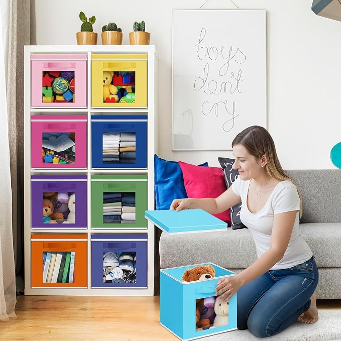 10 Pcs Fabric Storage Cube