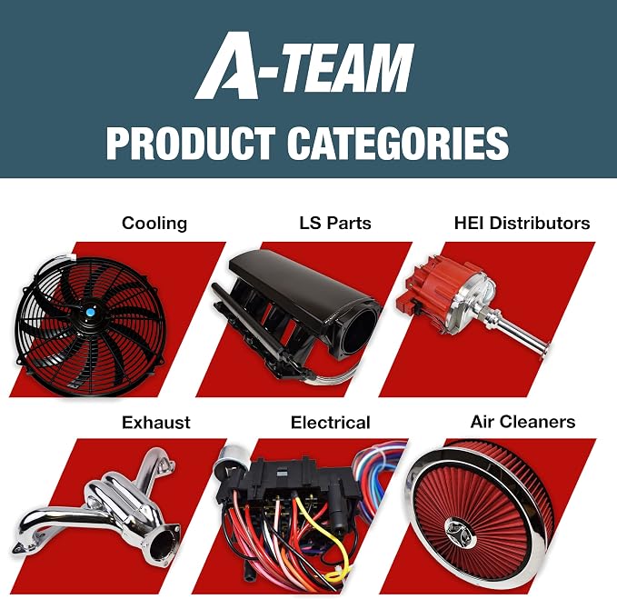 A-Team Performance High-Flow Air Cleaner Assembly