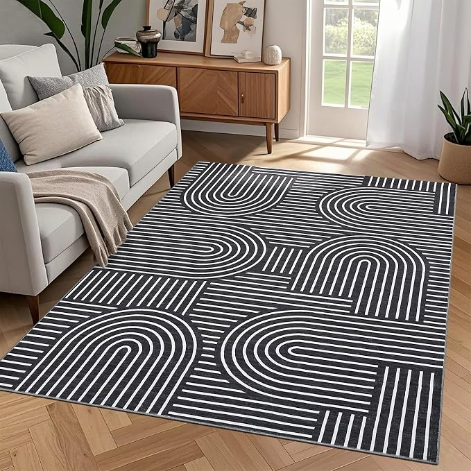 ROYHOME Washable Rug 8x10 Area Rugs