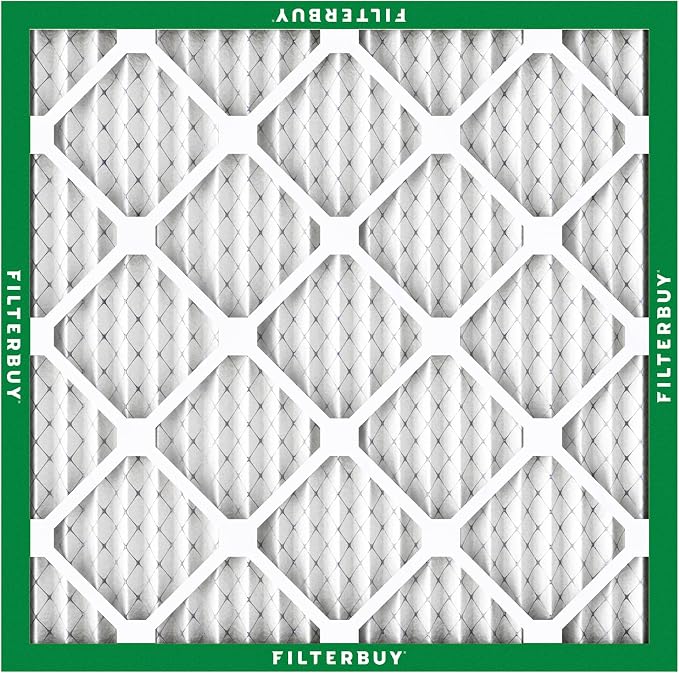 Filterbuy 30x30x1 Air Filter MERV 8 Essential Dust & Allergy Defense,