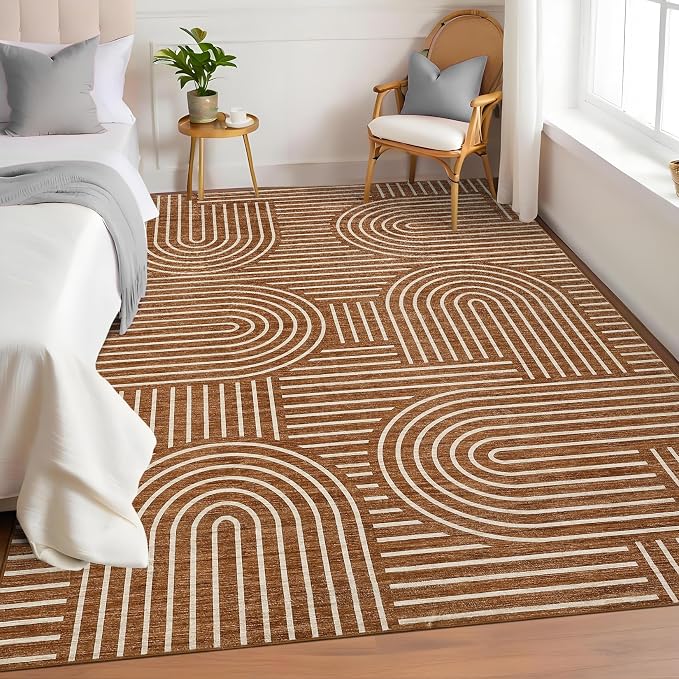 ROYHOME Washable Rug 8x10 Area Rugs