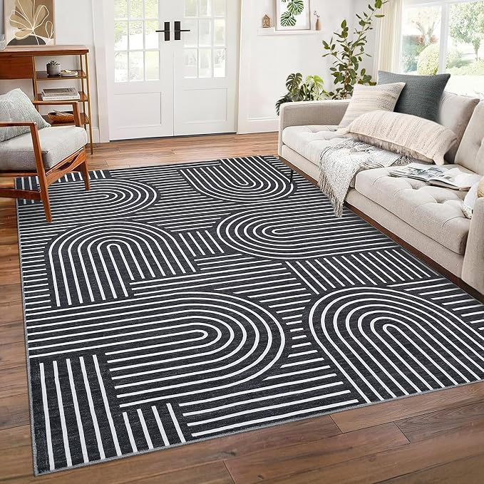 ROYHOME Washable Rug 10x13 Area Rugs