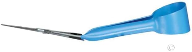 Bent Hand Shear for Wool Sheep & Livestock - 5.5" Blade - Blue