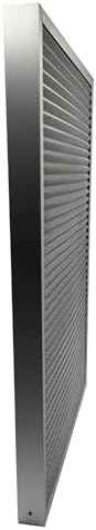 Washable Air Filter(12" x 24" x 2"), Aluminum Electrostatic Air Filter for Furnace and Central Air Conditioner (Actual Size: 11.7" x 23.7" x 1.8")