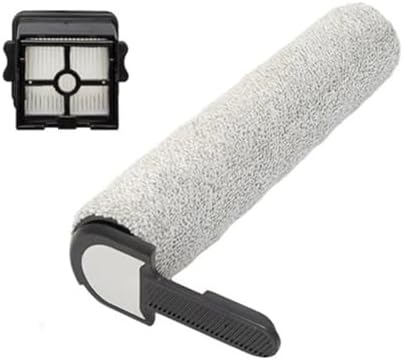 AT28 Main Roller Brush with Filters - Replacement Accessories Compatible For Ultenic AC1 Elite Floor Scrubber & Wet Dry Vacuum Cleaner