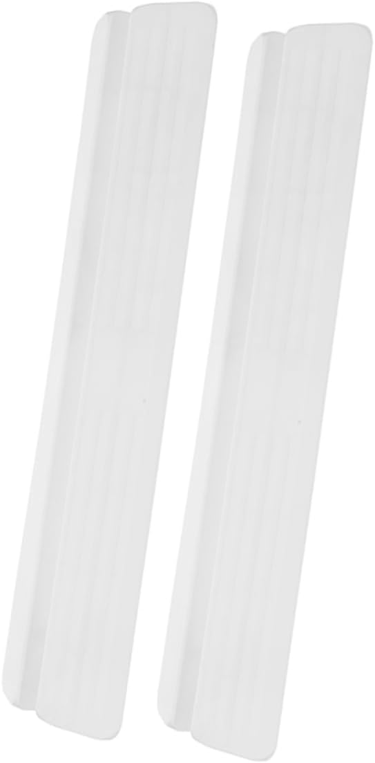 Threshold Ramp for Gate Doorway Height Transition Strip and Guardrail Holder for Pets White Safety Ramp for Easy Access and Protection