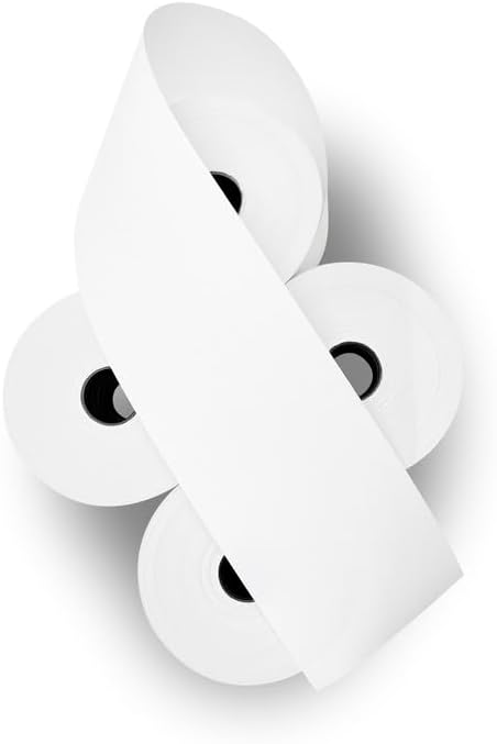 2 1/4” x 230' Thermal Receipt Paper Rolls Compatible with Most Samsung, Sharp, and Royal Alpha Cash Registers (Pack of 50)
