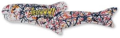 Yeowww! Catnip Pollock Fish 4 Pack | Pure Leaf & Flowertop | Cat and Kitten Toy
