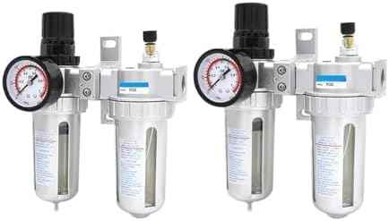 SFR200 Two-Piece SL Oil-Water Separation Gas Source Treatment air Filter Pressure regulating Valve SFC200/300/400(SFC300)