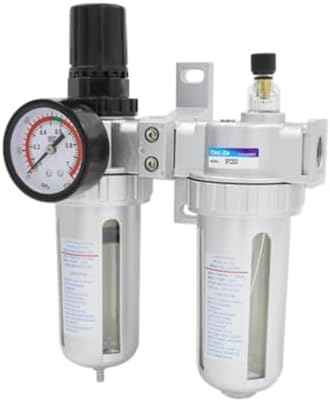 SFR200 Two-Piece SL Oil-Water Separation Gas Source Treatment air Filter Pressure regulating Valve SFC200/300/400(SFC300 Copper Filter Element)