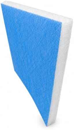 Paint Booth Exhaust Fiberglass Filter, Blue/White Paint Arrestor for