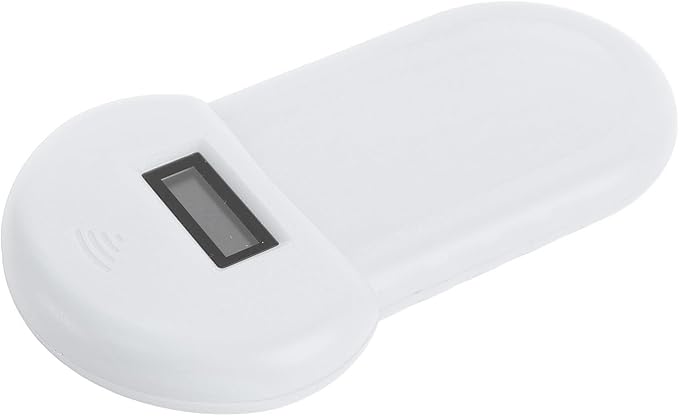 Fafeicy Pet Microchip Reader, Handheld ISO11784 85 FDX B Scanner with USB Charging and LCD Display, for Dogs Cats Pigs Cows Sheep Poultry Fish Animal Identification