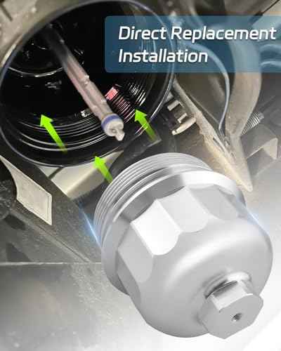 Fuel Filter Housing Cap Fit for GM Duramax 6.6L L5P